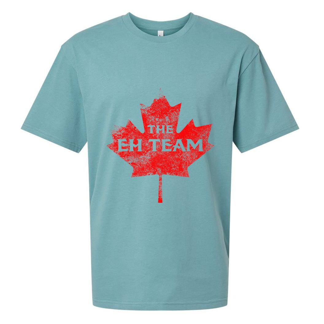 The EH Team Canada Funny Canadian Sueded Cloud Jersey T-Shirt