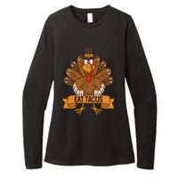 Turkey Eat Taco Adult Vegan  Funny Thanksgiving Womens CVC Long Sleeve Shirt