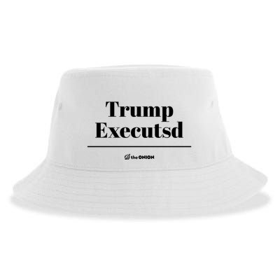 Trump Executed The Onion Sustainable Bucket Hat