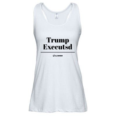 Trump Executed The Onion Ladies Essential Flowy Tank