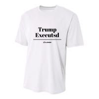 Trump Executed The Onion Youth Performance Sprint T-Shirt