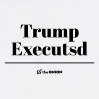 Trump Executed The Onion Wool Snapback Cap