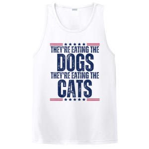 TheyRe Eating The Dogs They’Re Eating The Cats PosiCharge Competitor Tank