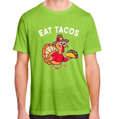 Turkey Eat Tacos Adult ChromaSoft Performance T-Shirt