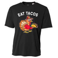 Turkey Eat Tacos Cooling Performance Crew T-Shirt