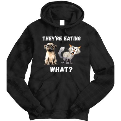 They’Re Eating The Dogs They’Re Eating The Cats The Pets Tie Dye Hoodie