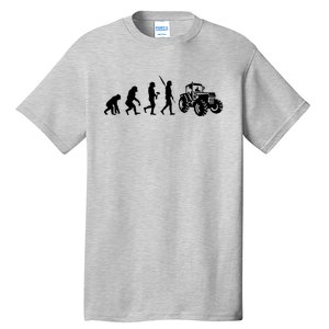 Tractor Evolution Tall T-Shirt