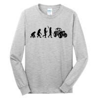 Tractor Evolution Tall Long Sleeve T-Shirt