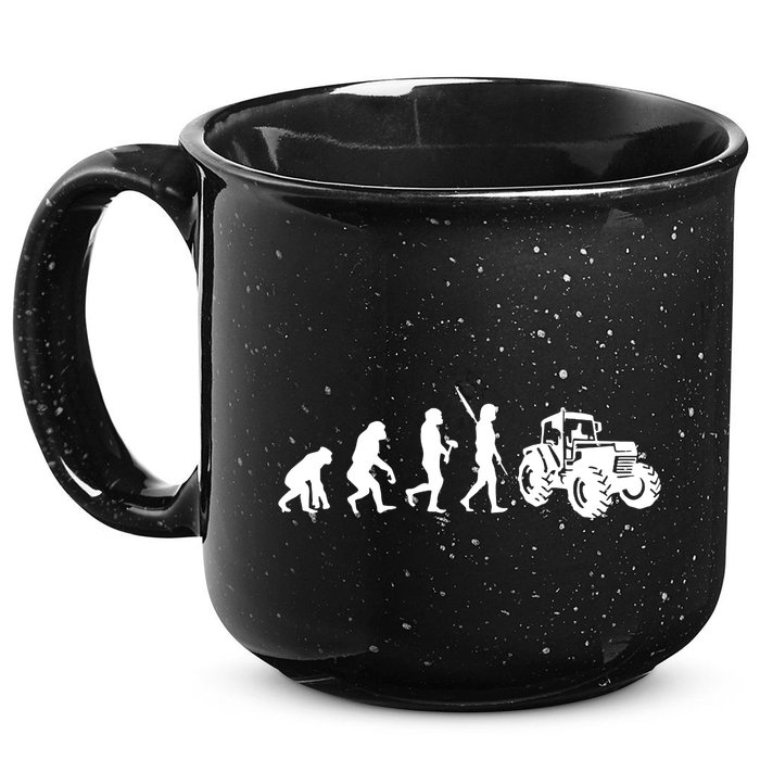 Tractor Evolution 15oz Campfire Ceramic Mug
