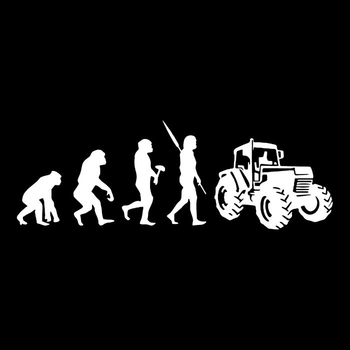 Tractor Evolution Poster