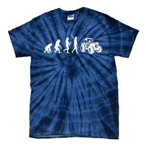 Tractor Evolution Tie-Dye T-Shirt