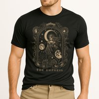 The Empress Tarot Card Goth Emo Occult Performance Shirt