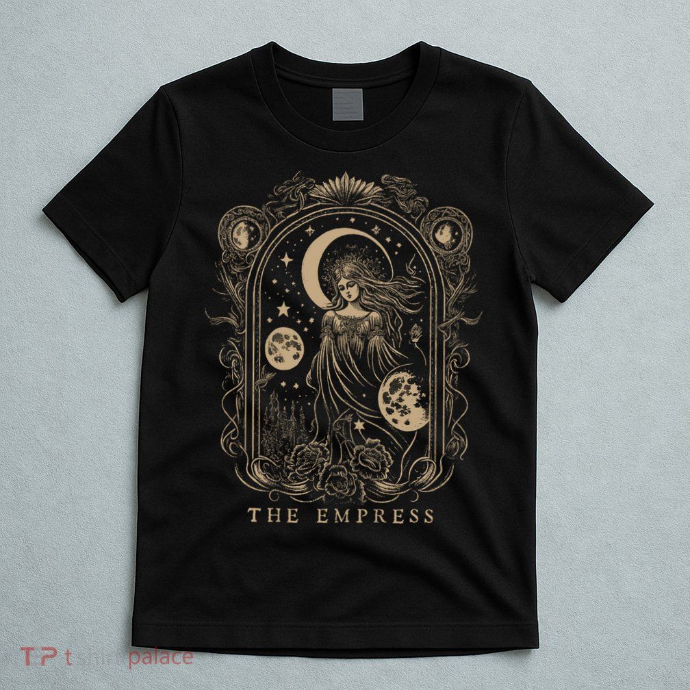 The Empress Tarot Card Goth Emo Occult T-Shirt