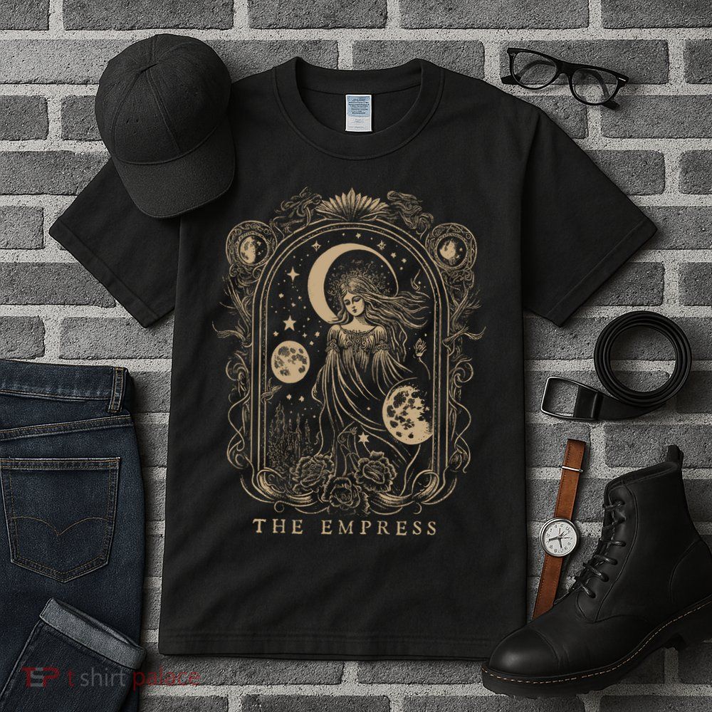 The Empress Tarot Card Goth Emo Occult Tall T-Shirt