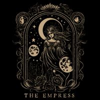 The Empress Tarot Card Goth Emo Occult Toddler Sweatshirt