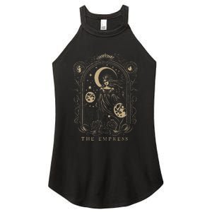 The Empress Tarot Card Goth Emo Occult Women's Perfect Tri Rocker Tank