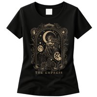 The Empress Tarot Card Goth Emo Occult Womens T-Shirt