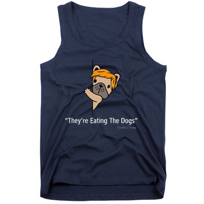 TheyRe Eating The Dogs Funny 2024 Debate Tank Top