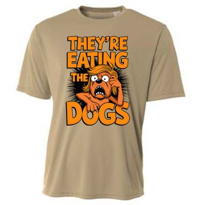 TheyRe Eating The Dogs Kamala Harris Trump Debate 2024 Cooling Performance Crew T-Shirt