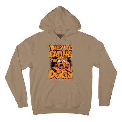 TheyRe Eating The Dogs Kamala Harris Trump Debate 2024 Hoodie