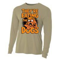 TheyRe Eating The Dogs Kamala Harris Trump Debate 2024 Cooling Performance Long Sleeve Crew