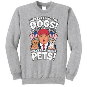 TheyRe Eating The Dogs Trump Vs Kamala 2024 Election Debate Sweatshirt