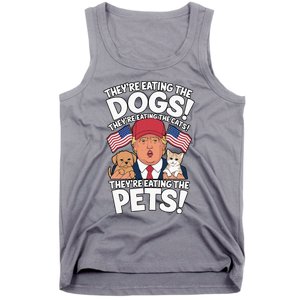 TheyRe Eating The Dogs Trump Vs Kamala 2024 Election Debate Tank Top