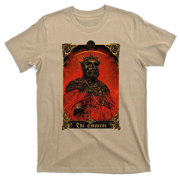 The Emperor Tarot Card Vintage Design T-Shirt