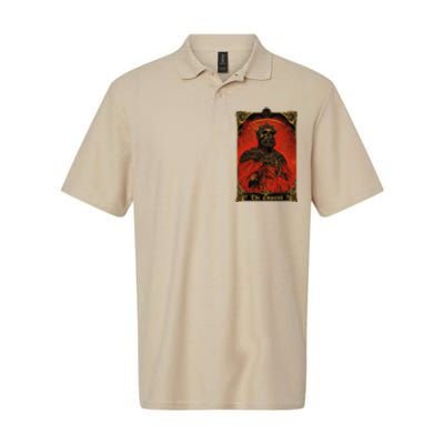 The Emperor Tarot Card Vintage Design Softstyle Adult Sport Polo