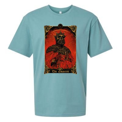 The Emperor Tarot Card Vintage Design Sueded Cloud Jersey T-Shirt