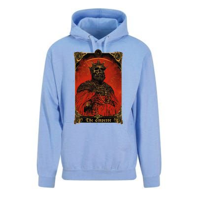 The Emperor Tarot Card Vintage Design Unisex Surf Hoodie