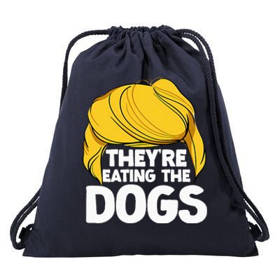 TheyRe Eating The Dogs November 5 2024 Drawstring Bag