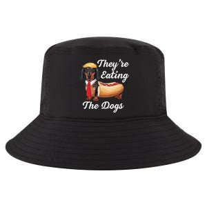 TheyRe Eating The Dogs Dachshund Hotdog Wiener Dog Cool Comfort Performance Bucket Hat