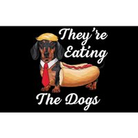 TheyRe Eating The Dogs Dachshund Hotdog Wiener Dog Bumper Sticker