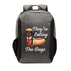 TheyRe Eating The Dogs Dachshund Hotdog Wiener Dog Vector Backpack