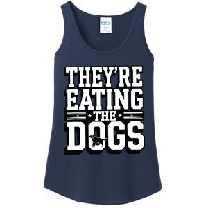 TheyRe Eating The Dogs Patriotic Election Ladies Essential Tank