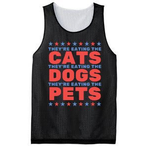 TheyRe Eating The Dogs Eating The Cats Election 2024 Mesh Reversible Basketball Jersey Tank