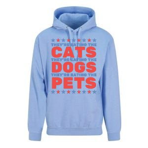 TheyRe Eating The Dogs Eating The Cats Election 2024 Unisex Surf Hoodie