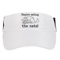 Theyre Eating The Cats Adult Drive Performance Visor