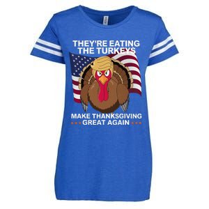 TheyRe Eating The Turkeys Enza Ladies Jersey Football T-Shirt