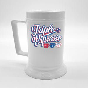 Triple Espresso Beer Stein