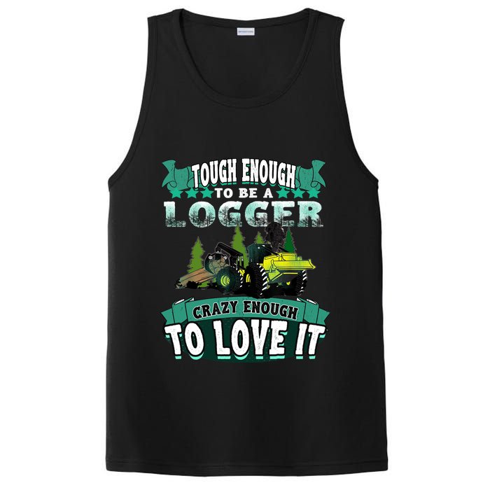 Tough Enough To Be A Logger For Skidder Drivers PosiCharge Competitor Tank