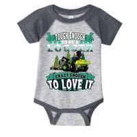 Tough Enough To Be A Logger For Skidder Drivers Infant Baby Jersey Bodysuit