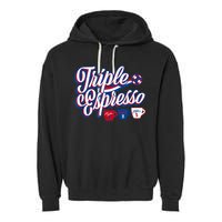 Triple Espresso Garment-Dyed Fleece Hoodie