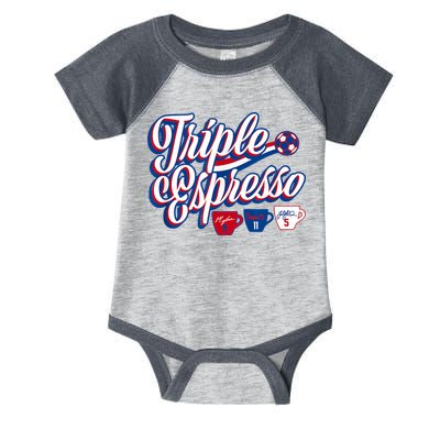 Triple Espresso Infant Baby Jersey Bodysuit