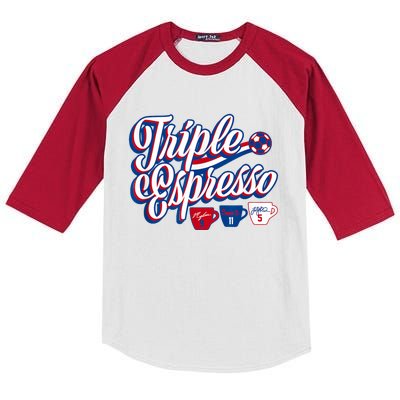 Triple Espresso Kids Colorblock Raglan Jersey