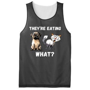 They’Re Eating The Dogs They’Re Eating The Cats The Pets Mesh Reversible Basketball Jersey Tank