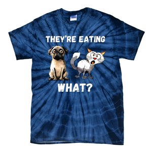 They’Re Eating The Dogs They’Re Eating The Cats The Pets Tie-Dye T-Shirt