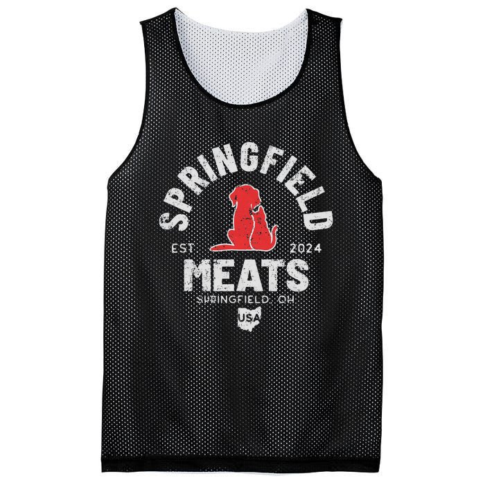 TheyRe Eating The Dogs Springfield Ohio Election Mesh Reversible Basketball Jersey Tank