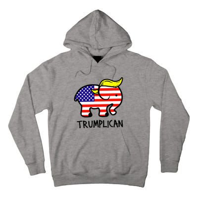 Trumplican Elephant TrumpFunny RepublicanUltra Maga 2024 Tall Hoodie